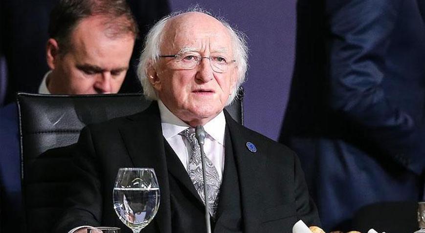 İrlanda Cumhurbaşkanı Higgins: Gazzede yaşananlar dünyayı alarma geçirmeli