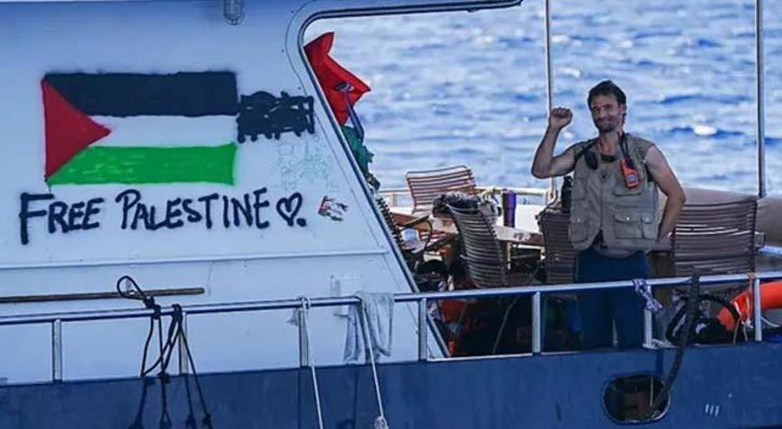 Sumud Filosundaki aktivistlerden açlık grevi ‘Özgür kalınana dek sürecek’