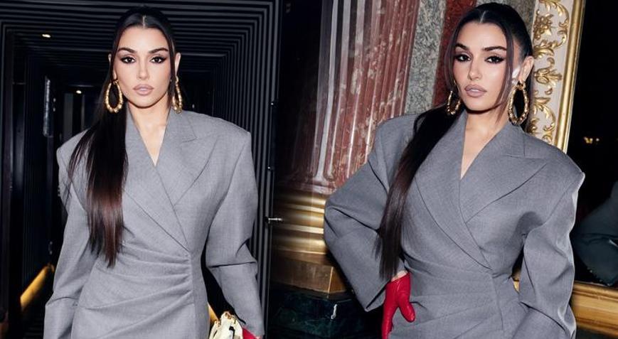 Hande Erçel rüzgarı Pariste fırtına gibi esti