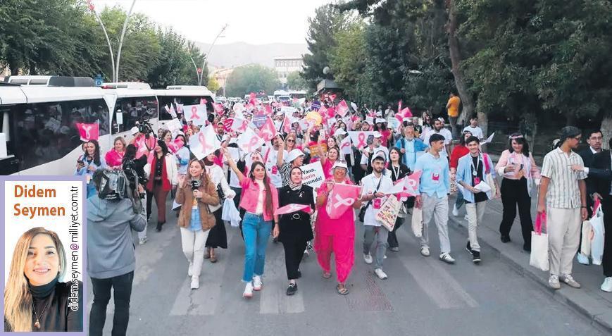 Kanseri yendi artık sıra dayanışmada