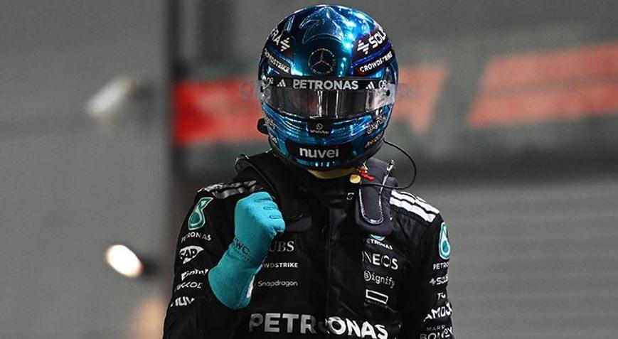 Singapur Grand Prixsinde pole pozisyonunun sahibi George Russell