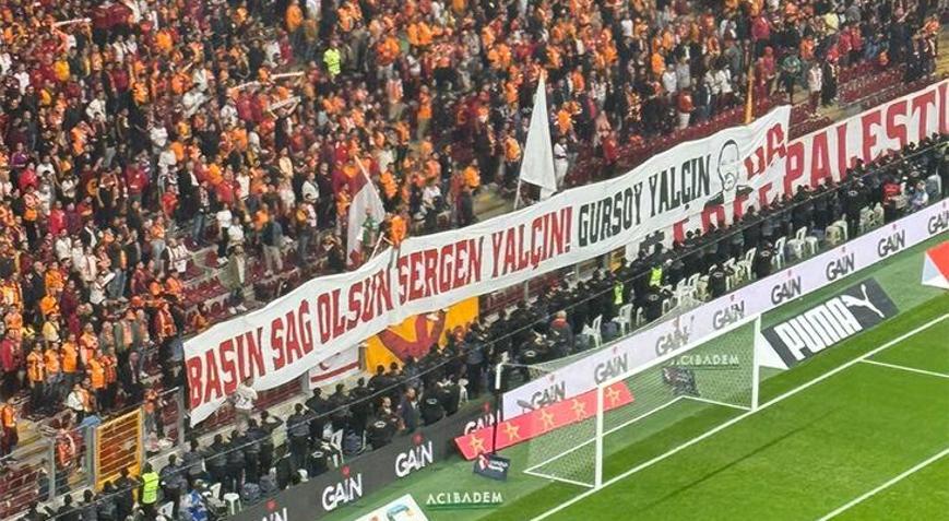 Galatasaray taraftarından Sergen Yalçın için alkışlanacak hareket