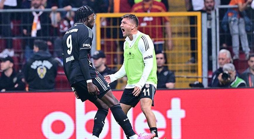 Beşiktaşta Abraham, Galatasaraya bu sezon bir ilki yaşattı 20 maçlık seri sona erdi
