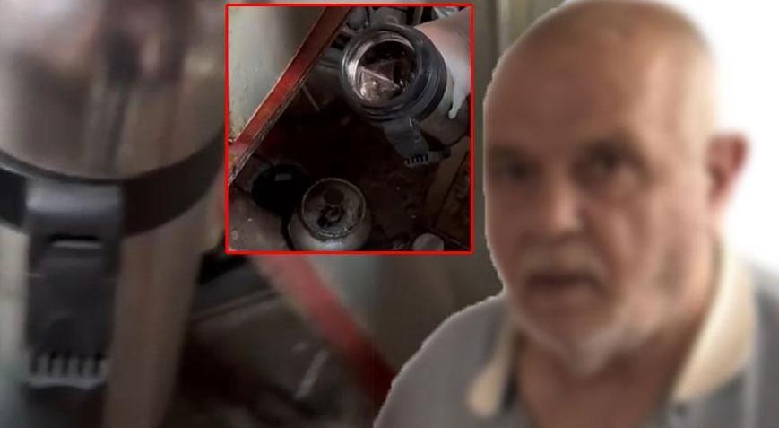 Bastonlu Dedenin şoke eden planı Termosunun içinde çıkanlar şaşkına çevirdi