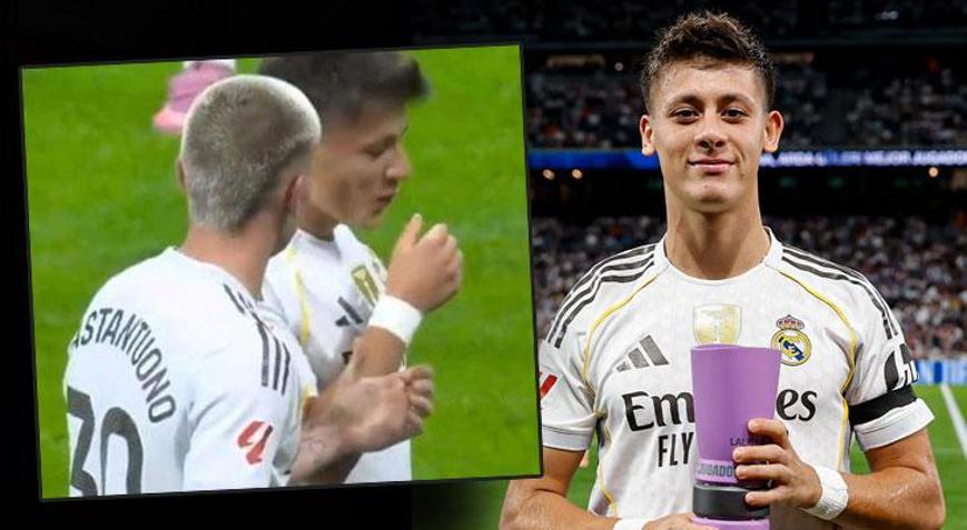 Real Madridde frikik tartışması Arda Güler izin vermedi