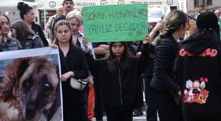 Bursa’da hayvan hakları için eylem düzenlendi
