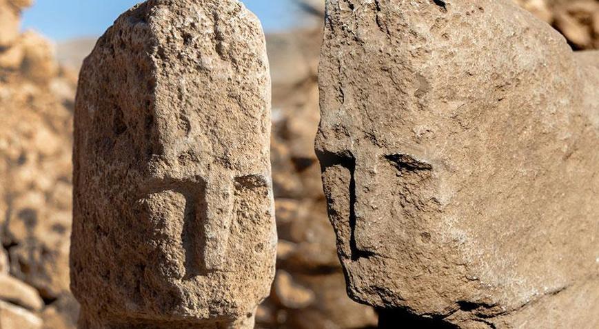 12 bin yıllık gizem Tarihte bir ilk: T biçimli ve üzerinde insan yüzü var