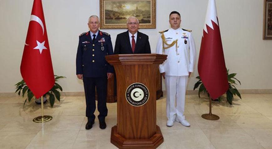 Milli Savunma Bakanı Güler, resmi temaslarda bulunmak üzere Katara gitti