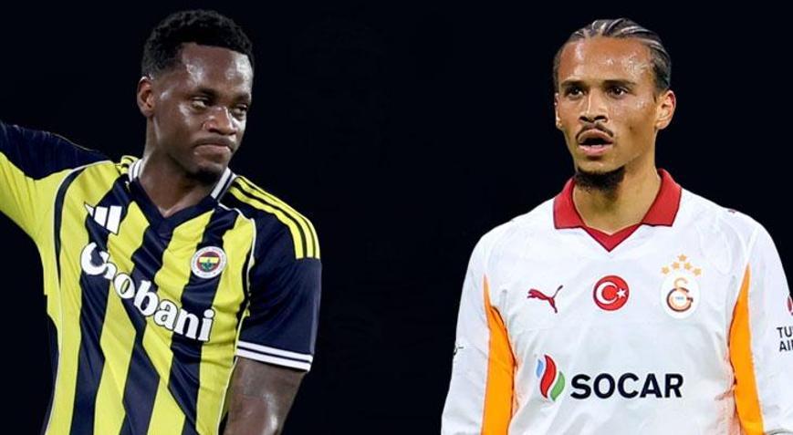Fenerbahçede Jhon Duran, Galatasarayda Leroy Sane alarm veriyor