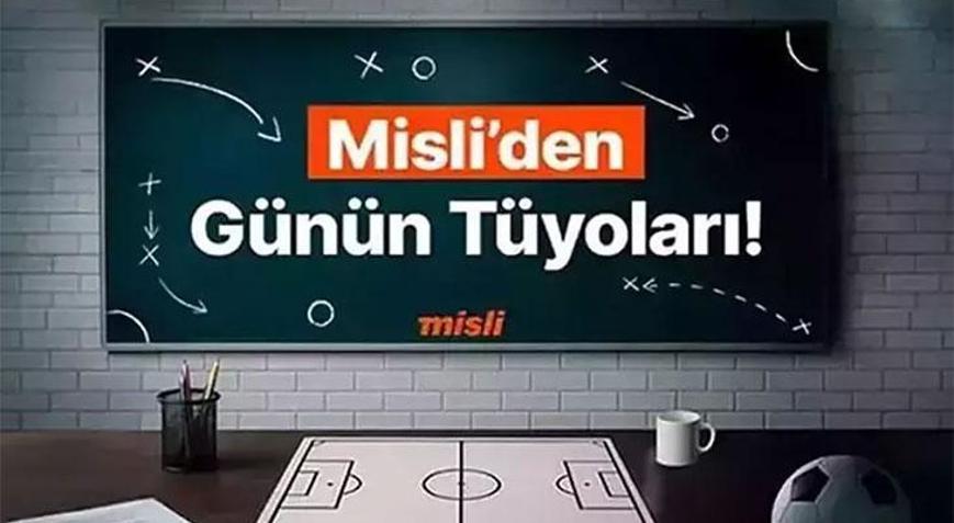 Real Madrid (K), Chelsea (K) ve Wolfsburg (K) kazanıyor; Manchester United (K) maçları “İlk Yarı 1.5 Üst” bitiyor… İşte Misli’den Günün Tüyoları