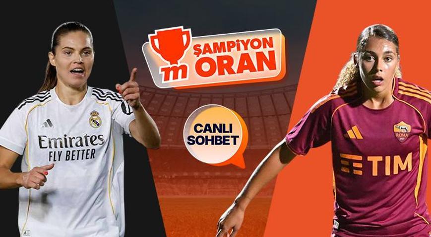Real Madrid, Romayı ağırlıyor Kadınlar Şampiyonlar Ligi’nin heyecanı canlı sohbet ve Şampiyon Oranlar ile Misli’de