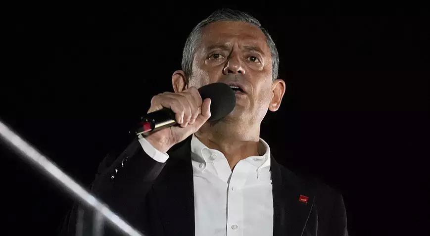 CHP Lideri Özgür Özel, partisinin Şişli mitinginde konuştu