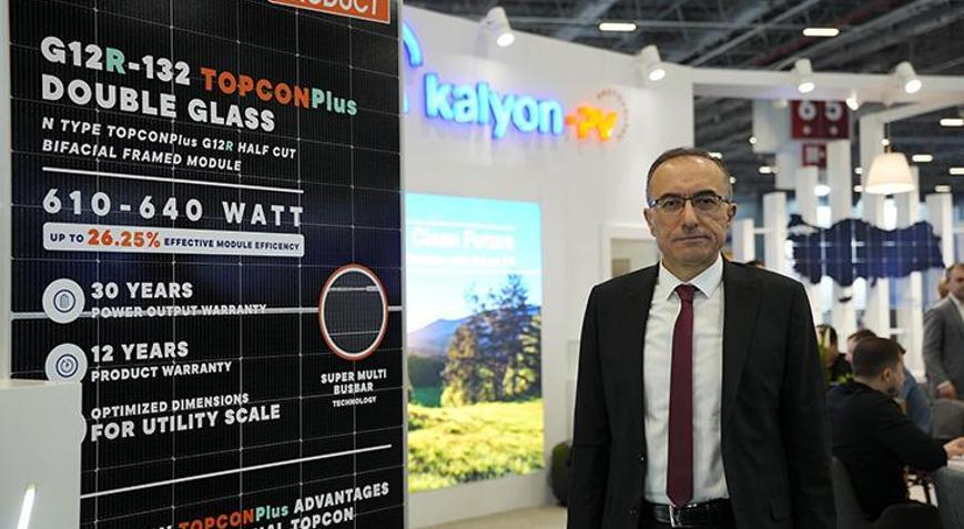 Kalyon PV, TOPCONPlus teknolojili güneş panelini EIF 2025te tanıttı