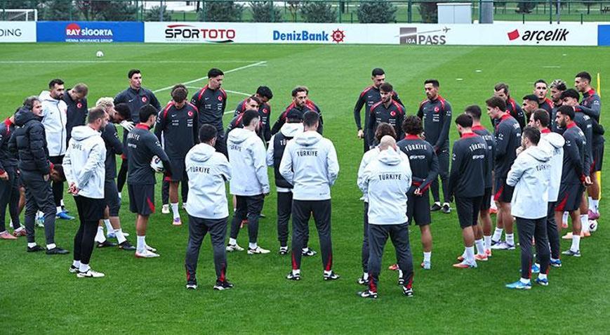 A Milli Takım, Bulgaristan için hazırlıklarına devam etti