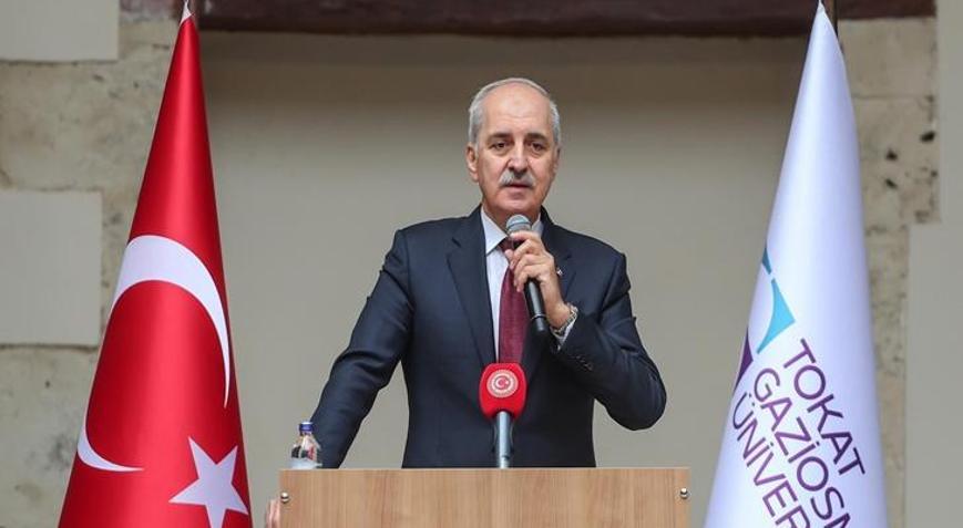 TBMM Başkanı Numan Kurtulmuş: Netanyahu Hitleri mezarında ters döndürecek zulümler işledi