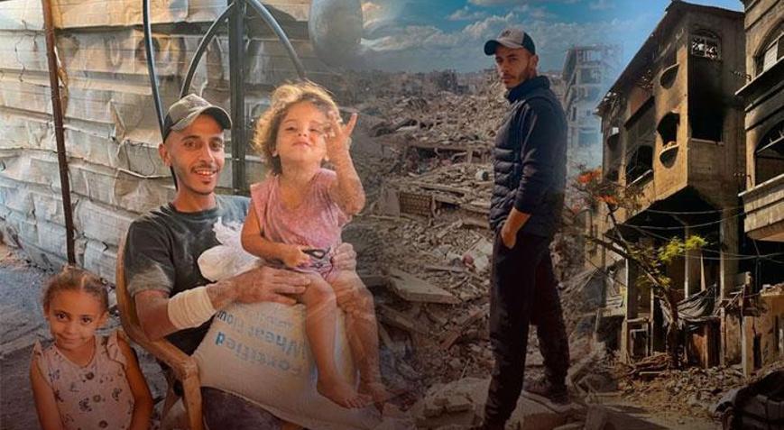 Gazzede barış nasıl bekleniyor 2 kızıyla açlığı yaşıyor: Sadece iskeletlerini bulabildim