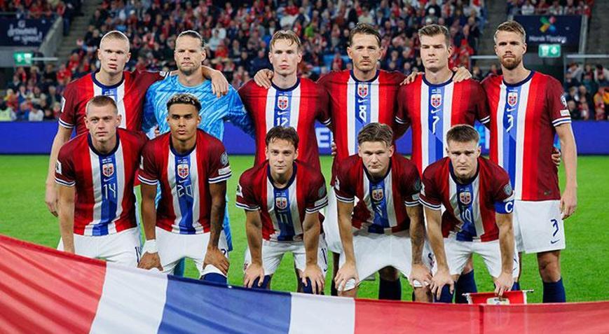 Norveç Milli Takımı, Gazze için sahada