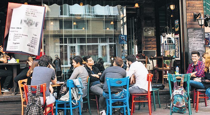 Oturmanın da bir bedeli var Kafe ve restoranlarda 30 dakikaya, 50 TL masa ücreti