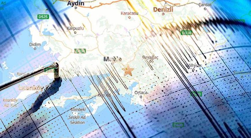 Son dakika... Muğlada saat 06.40ta deprem AFADdan ilk açıklama