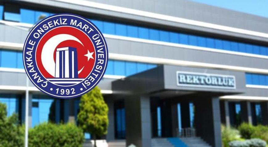 Çanakkale Onsekiz Mart Üniversitesinden Rektör Erenoğlu hakkındaki iddialara açıklama