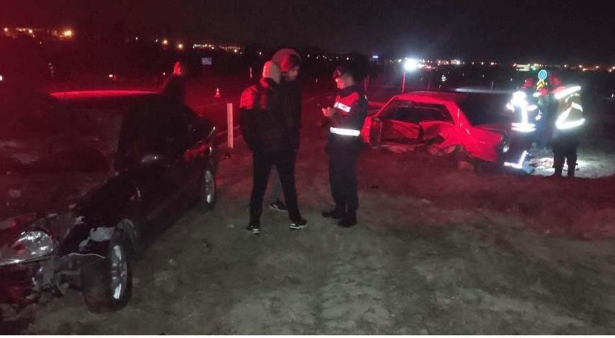 Kütahya’da trafik kazası; 6 yaralı
