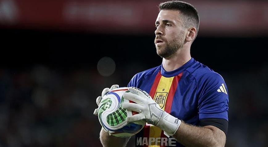 Athletic Bilbaonun kalecisi Unai Simondan Filistin çıkışı