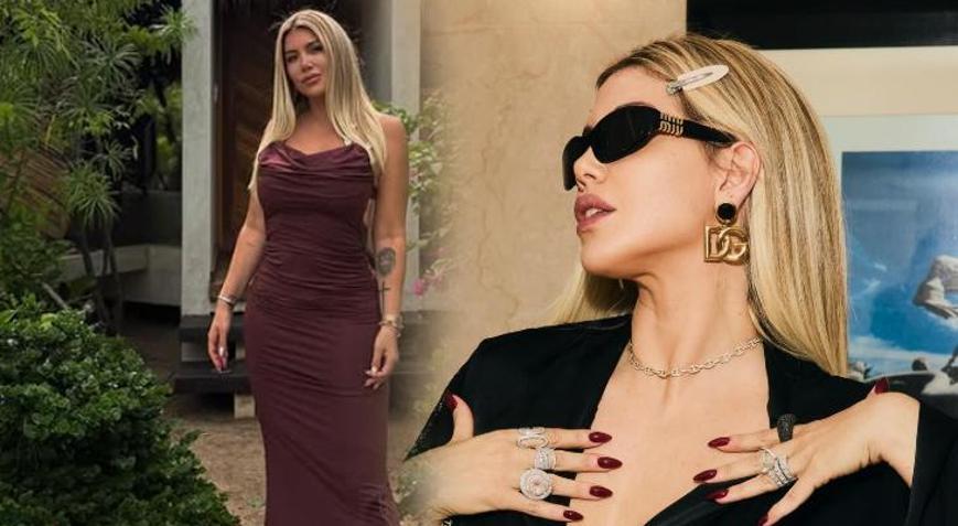 Wanda Naradan yeni sevgilisiyle ilk kare Gizemli M ortaya çıktı