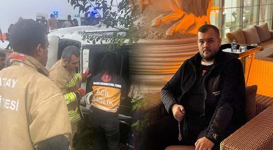 Doğum gününde feci kaza Hatay’da genç sürücü TIR’la çarpıştı, kurtarılamadı