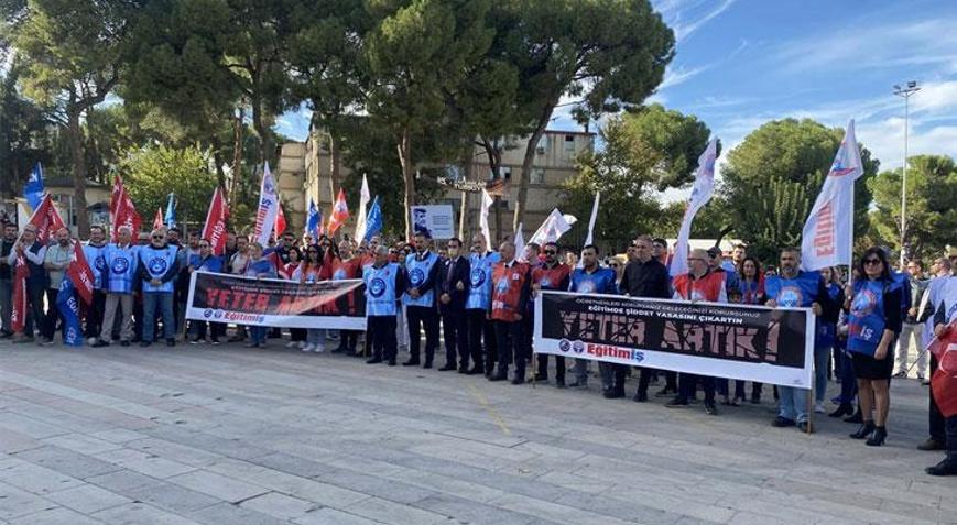 Manisada okul müdürü ve öğretmene saldırmışlardı 1 kişi tutuklandı