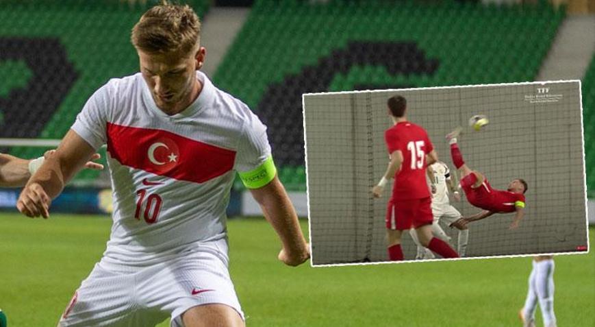 Ümit Milli Takımında Macaristan karşısında Semih Kılıçsoydan röveşata golü