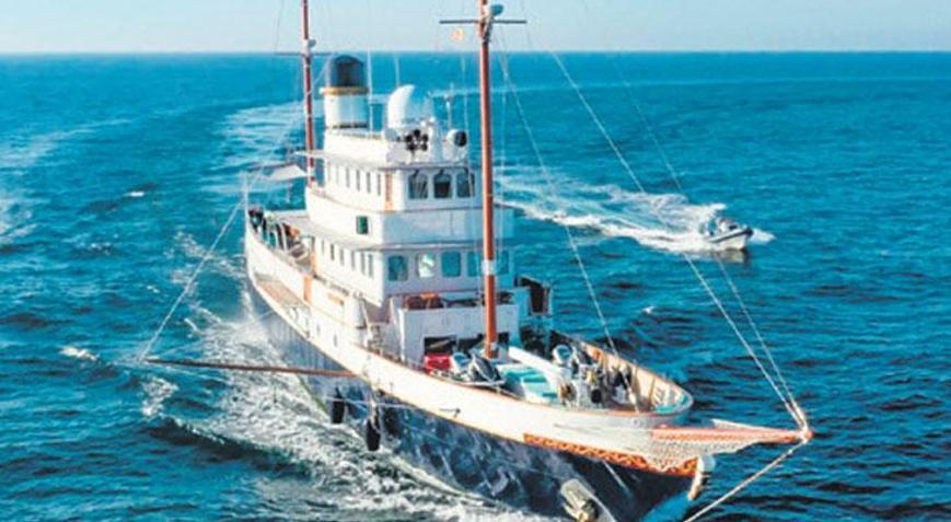 Hollywood’un efsane süperyatı Kalizma Bodrum’da