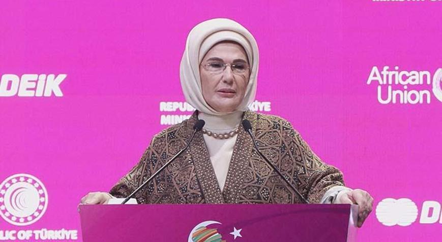 Emine Erdoğan: Kadınlar ülkelerimizi 21’inci yüzyılın parlayan yıldızları haline getirecekler