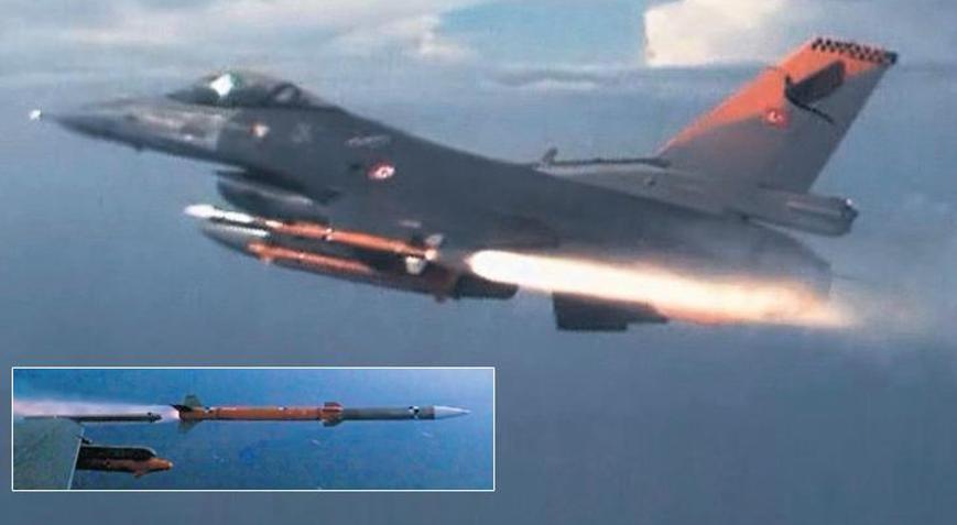 ‘Gök Vatanın Sarsılmaz Pençeleri’nden tam isabet