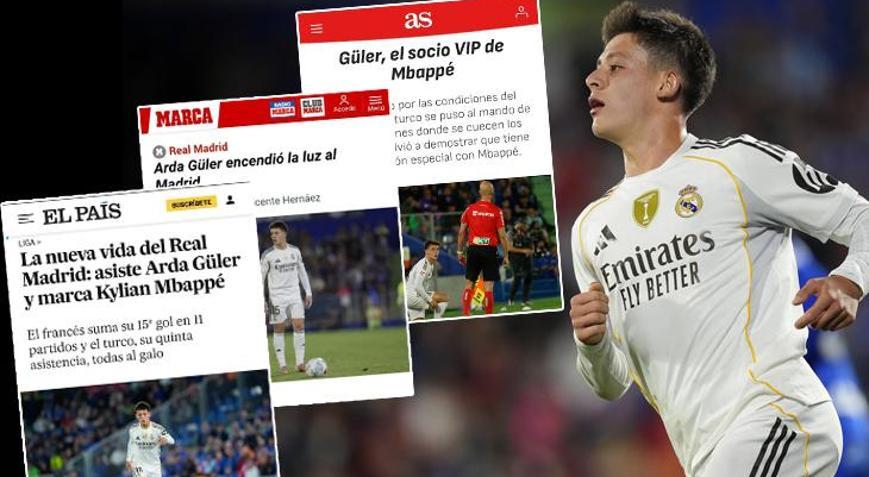 İspanyada Arda Güler manşetlerde: Real Madridde Türk futbolcu operasyonun başına geçti