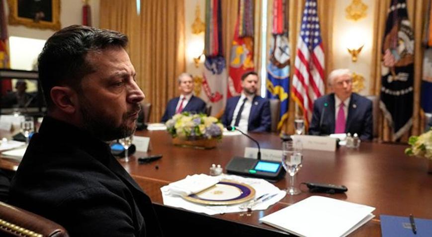 Beyaz Sarayda büyük kriz Haritaları fırlatıp, küfür etti