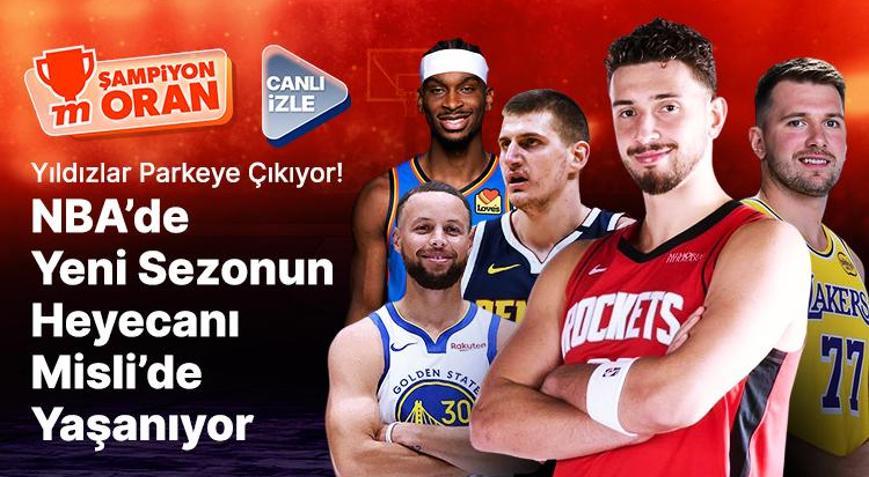 Yıldızlar Parkeye Çıkıyor NBA’de Yeni Sezonun Heyecanı Misli’de Yaşanıyor
