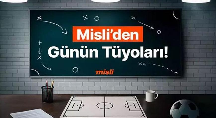 Açılış golleri M. City’den… Barça ilk yarılarda coşuyor İşte Misli’den Günün Tüyoları