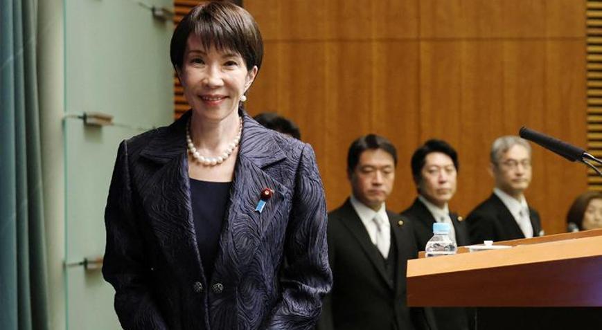 Japonyanın ilk kadın başbakanı Takaiçi Sanae göreve başladı