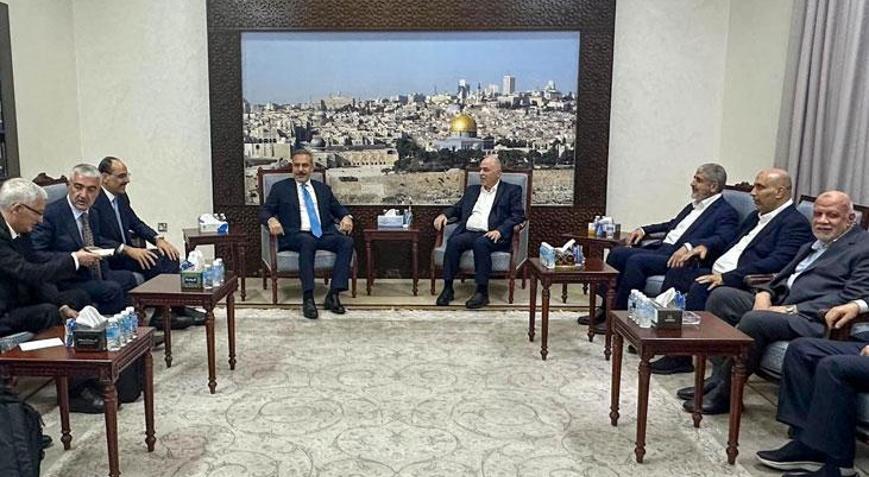 Türkiyeden Katarda Hamas ile üst düzey zirve
