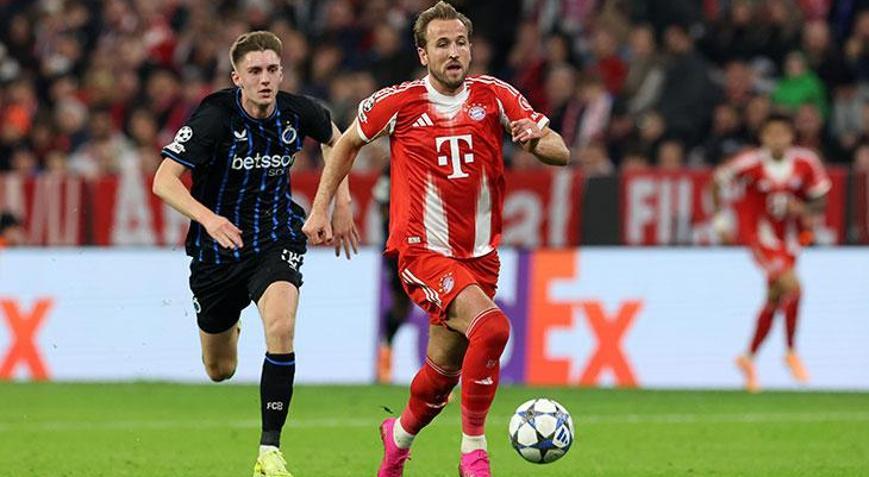 Bayern Münihten dört gollü galibiyet Harry Kane yine boş geçmedi