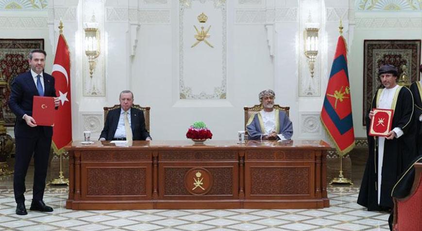 Umman ile ilişkiler derinleşiyor Enerjinin ardından bir anlaşma da madencilikte geldi