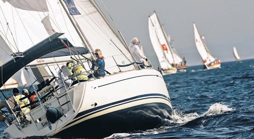 Yelkenler Iasos’tan Yalıkavak’a açıldı