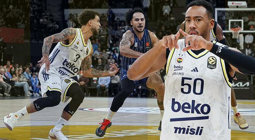 EuroLeaguede Türk derbisinde kazanan Fenerbahçe Beko
