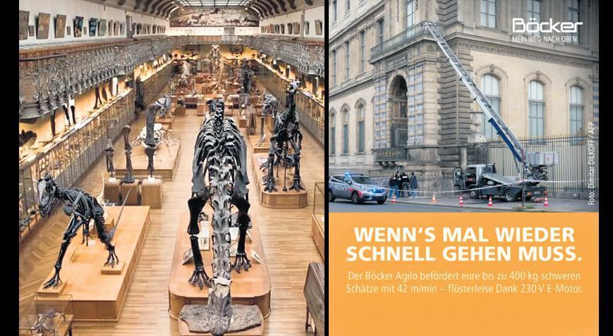 Paris’te bir hırsızlık vakası daha