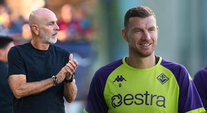 Fiorentinada Dzeko krizi Pioli: Ofisimin nerede olduğunu biliyor