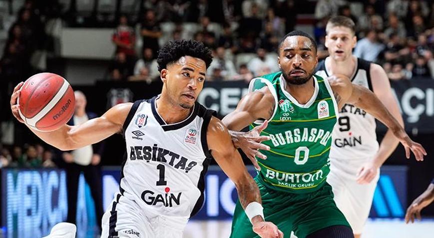 Beşiktaşın bileği bükülmüyor Basketbol Süper Liginde 5te 5