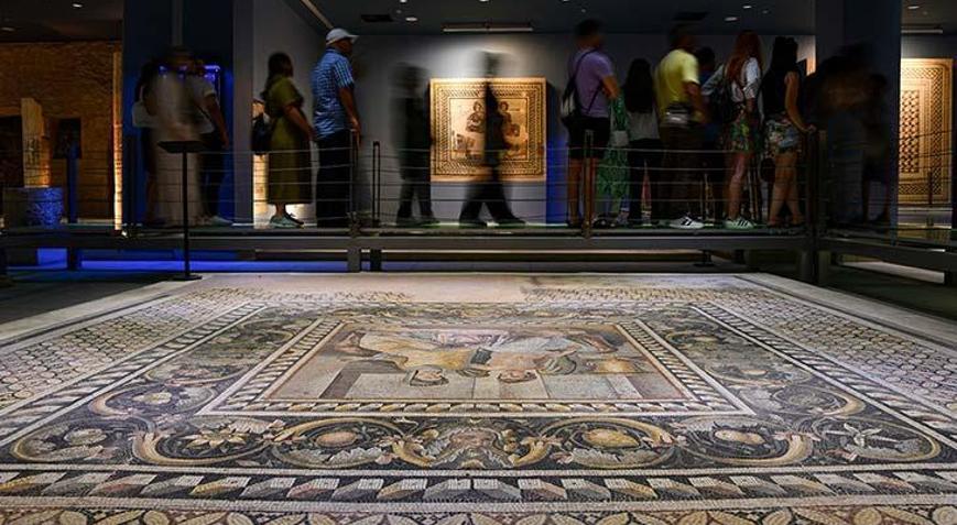 Zeugma Mozaik Müzesi, en yüksek ziyaretçi sayısına ulaştı
