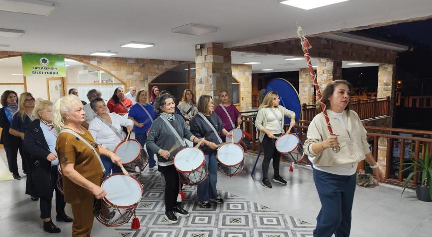 Kadın bando takımı 29 Ekim’e hazırlanıyor