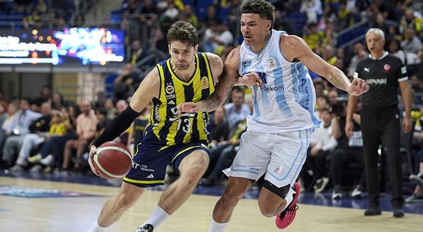 Fenerbahçe, Türk Telekomu mağlup etti 4. galibiyetini aldı
