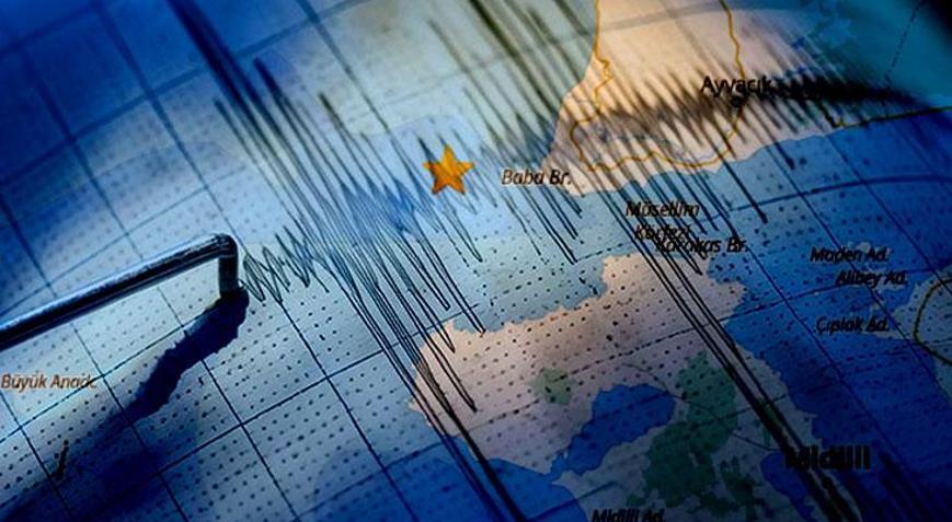 Çanakkale açıklarında 4.0 ve 3.7 büyüklüğünde iki deprem Prof. Dr. Naci Görür: Bölge geriliyor